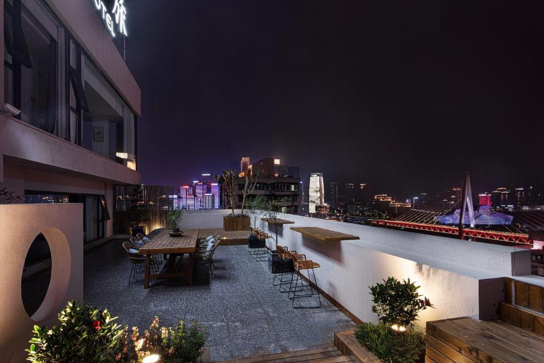 Walling Hotel - Chongqing Jiefangbei Hongyadong Eksteriør billede